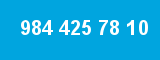 984 425 78 10 984 425 78 10
